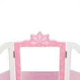thumbnail image 6 of iRerts Kids Makeup Vanity Set, Wooden Kids Vanity Set with Tri-Folding Mirror and Stool, Girls Vanity Makeup Dressing Table with Drawer, Kids Bedroom Furniture Kids Vanity Table and Chair Set, Pink, 6 of 12