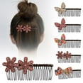 thumbnail image 2 of Épingle à Cheveux Papillon Coloré Frange Insert Fixe Peigne Coiffant J5V7, 2 of 9
