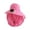 Hot Pink, variant on JWZZYD Outdoor Wide Brim Sun Hat with Fan Solar Power, Full Face Neck Cover, UV Protection, Polka Dot, 2-in-1 UPF 50+ Summer Bucket Hat for Fishing Camping Hiking Gardening, Hot Pink