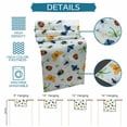thumbnail image 6 of Table Runner - 48 Inch Long, Spring Butterfly Dragonfly Kitchen Dining Table Runner Dresser Scarves, Rustic Botanical Floral Teal Green Farmhouse Decor for Coffee Tables Wedding Party Banquet, 6 of 8