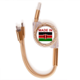 thumbnail image 1 of En Kenya, país de amor Cable de carga telescópico múltiples USB tres en uno, 1 of 3