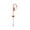 A, variant on Outdoor Holiday Lighted Candy Cane Pathway Stake with Santa Figure and Hanging Star for Garden Yard Lawn Decoration