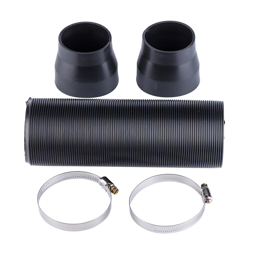 102mm Flexible Cold Air Intake Duct Feed Induction Ducting Silicone Pipe Hose