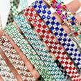 thumbnail image 3 of MOMOJIA Blings Rhinestones Sticker Wrap Roll Selfs Adhesive Crystal Rhinestones Ribbon, 3 of 9