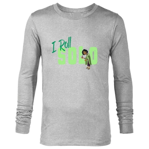 Disney Encanto Bruno Safe Zone I Roll Solo - Long Sleeve T-Shirt for Men - Customized-Athletic Heather