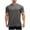 Dark Gray, variant on Black Shirt for Men Mens Small Shirts Men's Casual Fashion Shirts Summer Solid Color Short Sleeve Crewneck Tops Ventilate Comfy Quick-Dry Fitness Tee