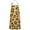 Yellow and Brown, variant on Yellow and Black Leopard Pattern Apron-Garden Aprons for Women with Pockets-Cotton Linen Waterproof Kitchen Cooking Gardening Aprons Adjustable for Kitchen,Cooking,BBQ and Salon 33x27 Inch