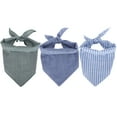 thumbnail image 1 of Pet Neckerchief,3Pcs Pet Neckerchief Dog Printing Dog Scarf Pet Bib Custom Engineered, 1 of 14