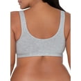 thumbnail image 5 of Fruit of The Loom Women's Comfort Front Close Cotton Sports Bra, 2 Pack, 5 of 6