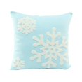 thumbnail image 1 of serony Crewel Snowflake Patterns Cotton Breathable Soft Pillowcase Christmas Decorative Pillow Cover, 1 of 9