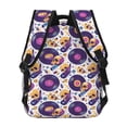 thumbnail image 4 of Pofeuu record rock Skull star Print Backpack for Men and Women - Basic Bookbag Casual Daypack Backpacks for College Work Travel-One Size, 4 of 5