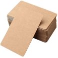 thumbnail image 1 of 100 Tarjetas Kraft, Tarjetas De Mensaje Marrón Tarjetas Kraft Ecológicas Compatibles Con Diy Graffiti, Mensaje, 1 of 5