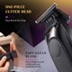 thumbnail image 2 of SUPRENT PRO Cortapelos profesional - Motor sin escobillas de alto par y cuchilla desmontable - Cortapelos inalámbrico para barberos con base de carga - Acabado premium con cuchilla en T (negro, 2 of 5