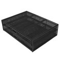 thumbnail image 4 of Mesh Metal Desk Organizers Drawers,  Stability Ergonomic Design Metal Mesh Monitor Riser Large Storage Space  For Office  For Household, 4 of 8