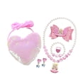 thumbnail image 5 of Accesorios para niñas pequeñas, accesorios de princesa, diadema rosa, corona, peluca, collar, fiesta, Aurora, Cosplay, trajes de vestir, 5 of 5