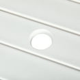 thumbnail image 5 of Costaelm Paradise Outdoor HDPE 35" Round Counter Height Patio Bar Table, White, 5 of 9