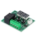 thumbnail image 4 of Controlador De Temperatura Dc 12V De Alta Precisión Con Modos Duales Refrigeración/Calefacción Pantalla Digital Sonda A Prueba De Agua Módulo De Termostato Controlador De Temperatura Tablero De sonducket TO003370-00, 4 of 6
