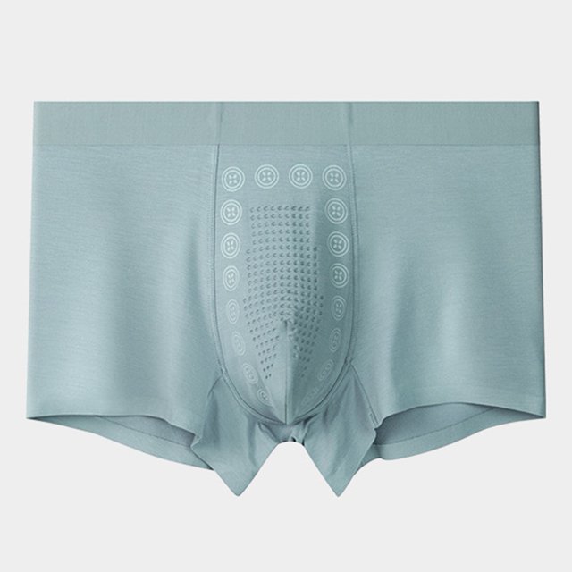 Men Solid Underwear Briefs Breath Middle Waist Underwear Shorts Panties Lingerie
