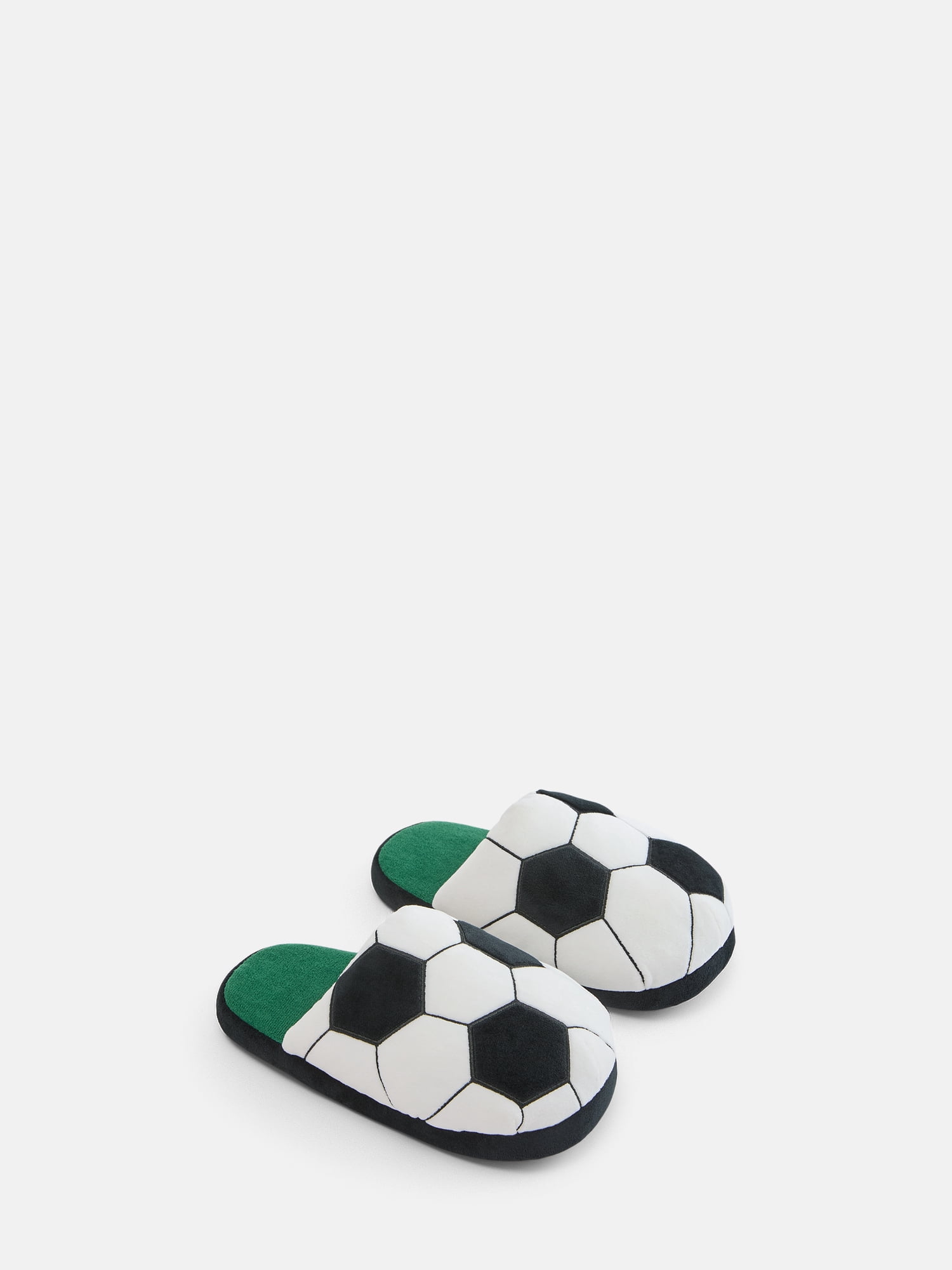 Wonder Nation Little and Big Boys Sports Puffed Scuff Slippers