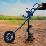 63CC Post Hole Digger Gas Powered Earth Auger Borer Ground Drill Fence w/11" Bit