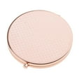thumbnail image 4 of Espejo de Mano plegable de bolsillo Salvador 2 Piezas oro rosa, 4 of 9