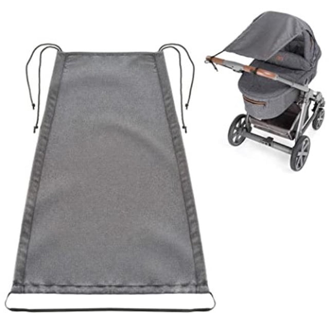 RV 1 Uds. Toldo gris para cochecito de bebé, cubierta solar para cochecito, parasol universal con protección UV Upf50+ y dosel plegable anti/lluvia/viento/sol Rojo Verde