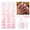 1449-518-C2, variant on mirlewaiy Square Press On Toe Nails | Berry Pink French Tip, Thick Soft Gel Full Cover Toenail Extensions, 15 Sizes 150Pcs for DIY Manicure