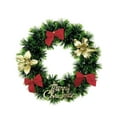 thumbnail image 2 of Christmas Wreath 10 Inch, Pre-Decorated Front Door Wreath for Home Office Church, Xmas Wall Hanging Indoor Holiday Decor, 2 of 7
