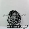 thumbnail image 3 of Shinelab Golden Doodle Metal Sign LED Wall Art, Custom Pet Dog Home Sign Decor 12173, 3 of 3