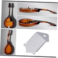 thumbnail image 3 of BRIGHTFUFU Mandolin Tailpiece Cover Chrome Silver 1Pcs for Performance Musicians, 3 of 7