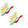 thumbnail image 1 of Oleegame 2PC Stainless Steel Cutlery Set Soft Tip Silicone Feeding Training Spoon Set For Baby Led Weaning Forks Set Feeding Products Yellow, 1 of 9