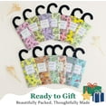 thumbnail image 4 of ROSE COTTAGE Large 12 Packs Fresh Linen Hanging Closet Deodorizer Air Freshener Long Lasting Scented Sachets Smell Goods for House, 4 of 4