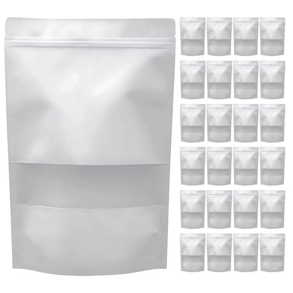 50 Pcs Food Packaging Bags Practical Pouches Cereal Container Nut Versatile Packing Tea Holding
