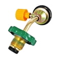 thumbnail image 2 of Adaptador de recarga de tanque de gasolina,Adaptador de recarga de tanque de gas Accesorios de camping,Conector de recarga del tanque del cilindro de gas butano,Convertidor portátil y ligero, 2 of 9