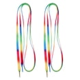thumbnail image 2 of Cordones de patines Sunnimix Patines para patines 180cm negro 2 pares, 2 of 8