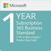 M365 Business Standard License for 1 PC or Mac with 12-Month Subscription