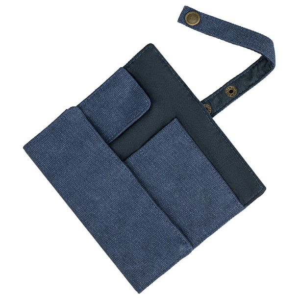 Sonducket Watch Roll Estuche de viaje 5 ranuras Reloj de Contenedor de protección para mujeres Ropa, zapatos y accesorios Miscelánea