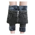 thumbnail image 1 of Gibobby Pantalones deportivos mujer invierno Pantalones sueltos de felpa Haren rectos y cálidos para mujer Pantalones de cintura alta gruesos para mujer(Gris 31), 1 of 5