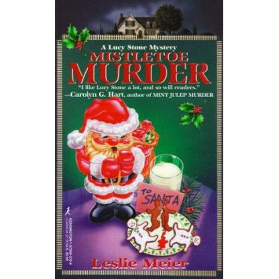 Pre-Owned Mistletoe Murder (Lucy Stone Mysteries, No. 1) (Paperback) 1575663708 9781575663708