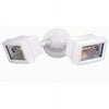 Wistaria Lighting Lighting 15'' Two Light Flood Light in White