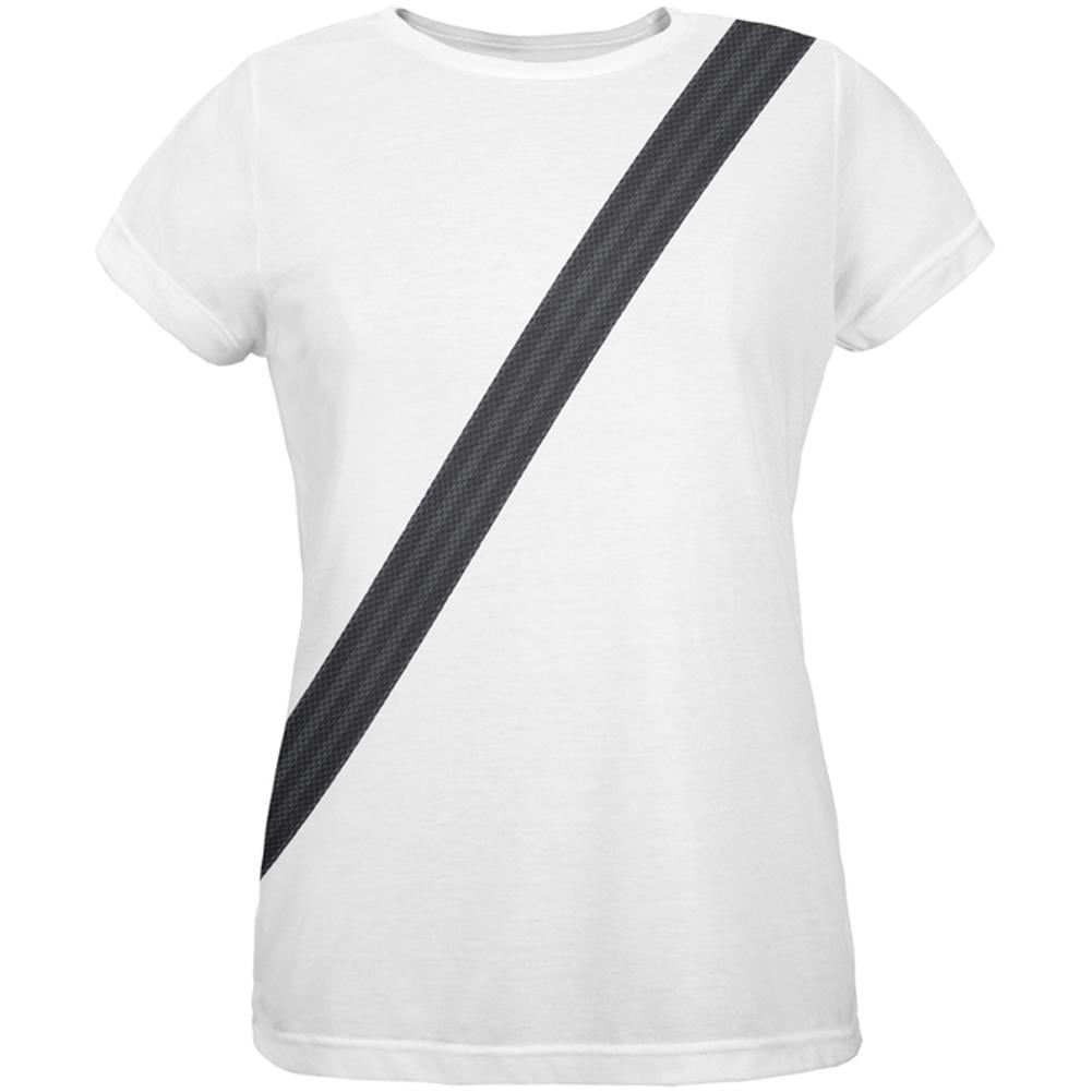 Halloween Seatbelt Driver Side Costume All Over Womens TShirt Medium