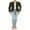 Black, variant on MOA COLLECTION Women's Casual Solid Office Work Wear Long Sleeve Fitted Open Front Blazer Jacket