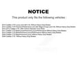thumbnail image 2 of Transit Auto Front Coated Disc Brake Rotors and Ceramic Pads Kit for Car Cadillac CTS KGC-100046, 2 of 11