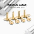 thumbnail image 2 of Mandolin Machine Heads Tuning Pegs Chrome Metal Tuners Button Accessories, 2 of 8
