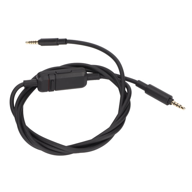 Replacement Headphone Cord, 1.3m / 4.3ft Wire Control Headphone Cable Twisted Pair OFC Copper Wire For Beyerdynamic MMX 300 2nd Gen