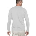 thumbnail image 2 of Kariban Mens Slim Fit Long Sleeve Crew Neck T-Shirt, 2 of 3