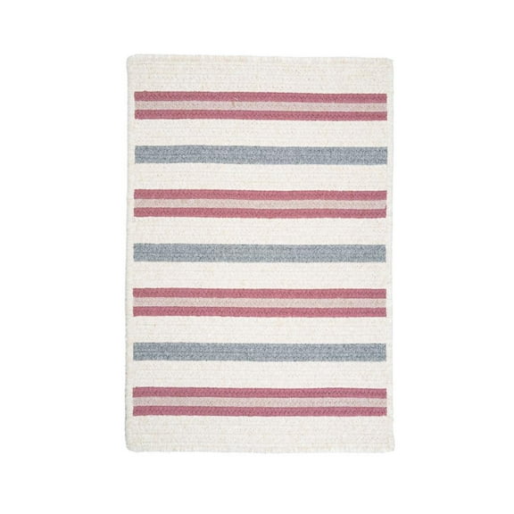 AL79R096X132S Allure - Mauveberry 8'x11' Rug, 75% Polypropylene/25% Wool - Rectangle.