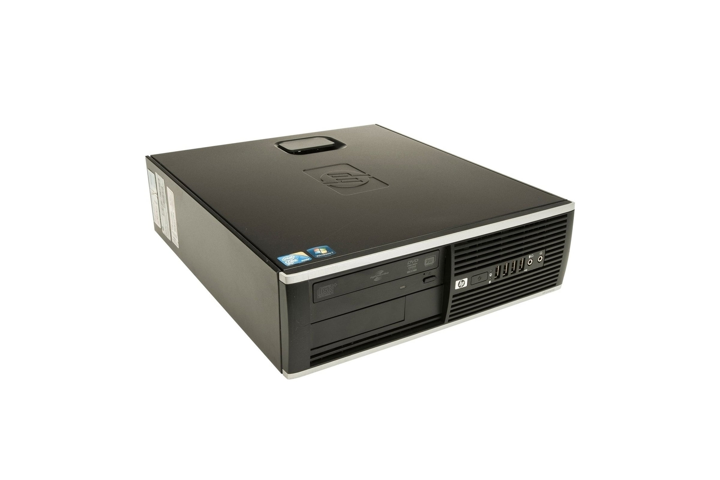 HP Compaq 8000 Elite SFF Refurbished PC - Intel Core 2 Duo E8500 3.16 GHz  4GB 320GB HDD DVD-RW Windows 10 Pro 64-Bit