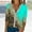 1# Green cheap stuff under 5 dollars, variant on Dyegold Fall Tops For Women 2023 Trendy Long Sleeve Shirts Dressy Casual V-Neck Leopard Color Block Tunics Top Loose Blouses