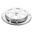 thumbnail image 4 of DEEPCRAFF 1Pcs Amortisseur d'Air Réglable Rond Argenté pour Four Rv Yacht Véhicules 3.9X3.8X0.5in, 4 of 8